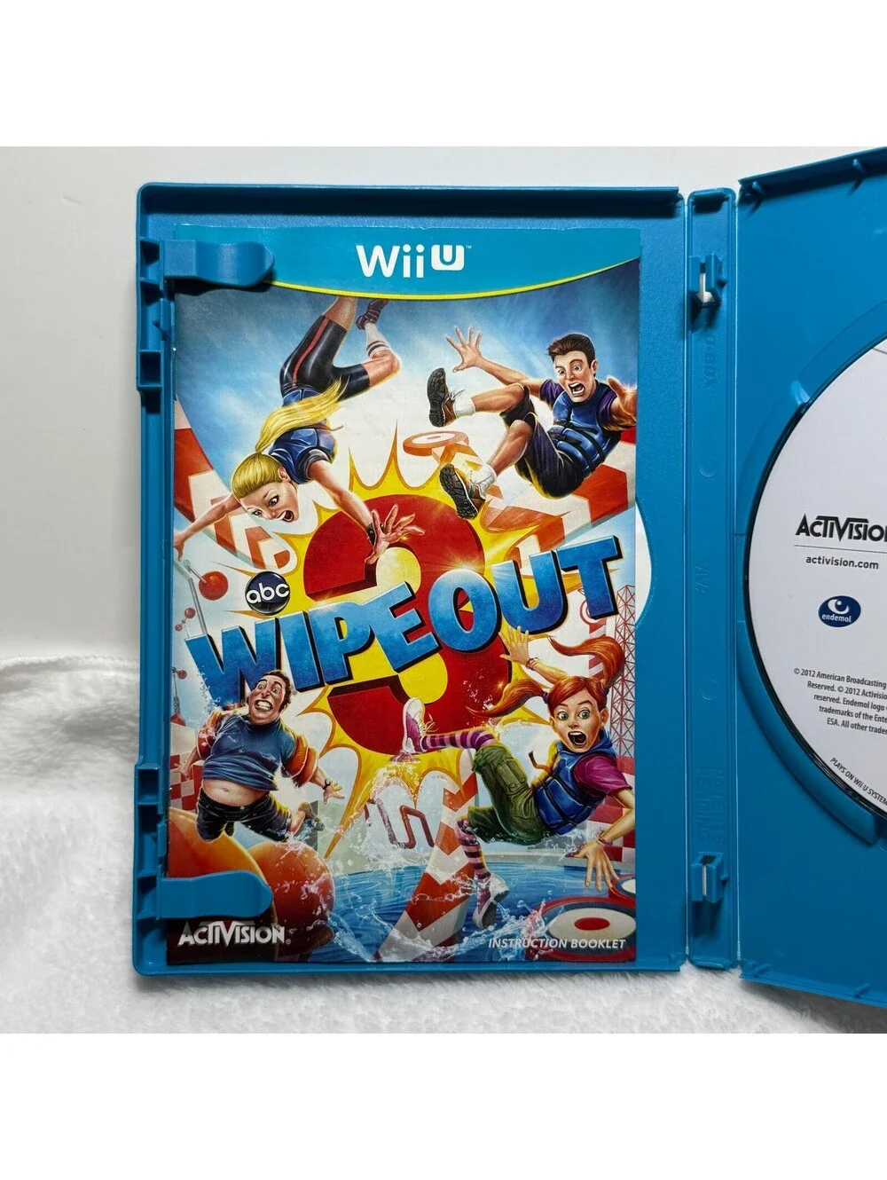 ABC Wipeout 3 Nintendo Wii U Complete In Box Activision 2012 Game